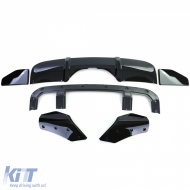 Performance spoiler body kit front rear black gloss fits for BMW X5 F15 13-18-image-6257230