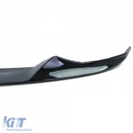 Performance Spoiler Karosserie-Kit vorne hinten schwarz glänzend geeignet für BMW X5 F15 13-18-image-6257229