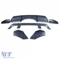 Performance Spoiler Karosserie-Kit vorne hinten schwarz glänzend geeignet für BMW X5 F15 13-18-image-6257234