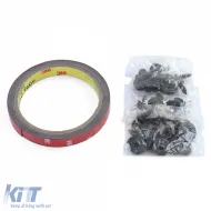 Performance Spoiler Karosserie-Kit vorne hinten schwarz glänzend geeignet für BMW X5 F15 13-18-image-6257235