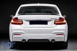 Performance-Typ Kofferraumspoiler geeignet für BMW Serie 2 F22 Coupé nach 2013, unlackiert-image-6227662