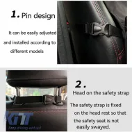 Pet Car Protective Carrier Bag Black Color Suitable for Pets 38.5 x 38.5 x 27cm 1 Piece-image-6313320