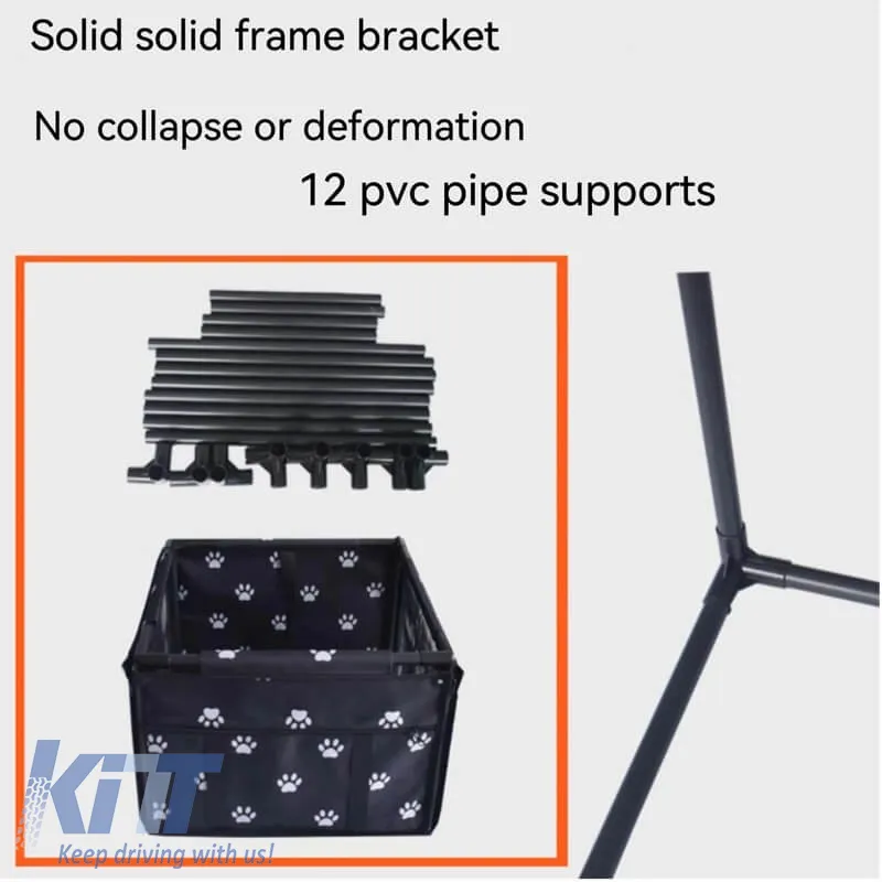 Pet Car Protective Carrier Bag Black Color Suitable for Pets 38.5 x 38.5 x 27cm 1 Piece