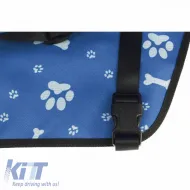 Pet Car Protective Carrier Bag Blue Color suitable for Pets 38.5 x 38.5 x 27cm 1 Piece-image-6314342
