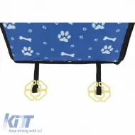 Pet Car Protective Carrier Bag Blue Color suitable for Pets 38.5 x 38.5 x 27cm 1 Piece-image-6314343
