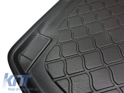image-13-Petex Polyethylen Kofferraummatte geeignet für Kia Venga 2010-2017, mit dem Kofferraumboden in der unteren Position, schwarz