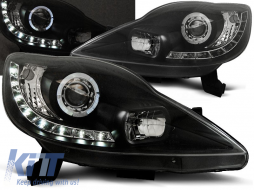 PEUGEOT 107 05-11 DAYLIGHT BLACK - TTHP6027644