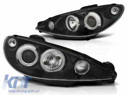 PEUGEOT 206 02- ANGEL EYES BLACK CCFL