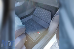 Peugeot 3008 2016-tól specifikus gumiszőnyeg, 3 részes szett, fekete, 24 hónap garanciával-image-6223455