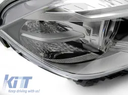 Phare au xénon droit adapté pour BMW X5 F15 2013-2018, avec base en chrome-image-6145373