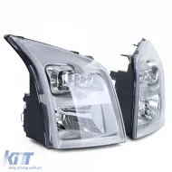 Phare H4 avec moteur de réglage paire gauche droite adapté pour Ford Transit 06-14-image-6190631