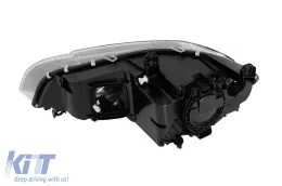 Phare Xenon adaptatif droit adapté pour BMW X5 E70 LCI 2011-2013 avec base noire-image-6256899