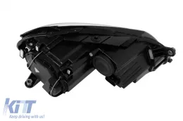 Phare Xenon adaptatif gauche adapté pour Volkswagen Passat B7 berline, break 2010-2014 avec base chromée/noire-image-6256833