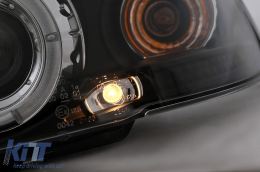 Phares Angel Eyes pour BMW Série 3 E36 Coupé Cabrio 1991-08.1999 Noir-image-6104561