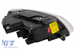 Phares Angel Eyes pour VW Passat 3C 2005+ 2 Jantes Halo Noir-image-6079899