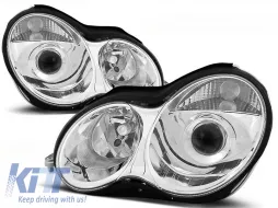 image-13-PHARES CHROMÉS adaptés pour MERCEDES W203 C-CLASS 07.00-03.04