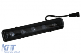 Phares Couvertures Noir LED DRL Pour Mercedes Classe G W463 89-12 G65 Look-image-6045137