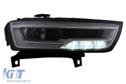 Phares Full LED pour Audi Q3 8U Facelift 14-17 Conversion du Xénon au LED-image-6102734