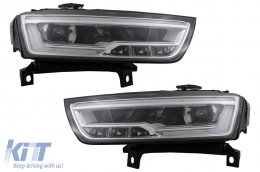 Phares Full LED pour Audi Q3 8U Facelift 14-17 Conversion du Xénon au LED-image-6102738