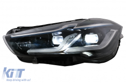 Phares Full LED pour BMW X1 SUV F48 2015-2020 Conversion Halogène en LED-image-6106113