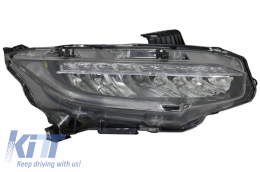Phares Full LED pour HONDA Civic Mk10 FC FK 16+ Feux Sedan Hatchback Dynamic-image-6032458