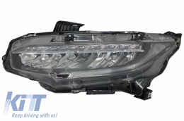 Phares Full LED pour HONDA Civic Mk10 FC FK 16+ Feux Sedan Hatchback Dynamic-image-6032459