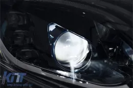 Phares Full LED pour Mercedes Classe V W447 Vito (2014-2024) - Clignotants dynamiques Noir-image-6164820