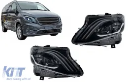 image-47-Phares Full LED pour Mercedes Classe V W447 Vito (2014-2024) - Clignotants dynamiques Noir