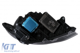 Phares Full LED pour Mercedes Classe V W447 2016-2020 Noir Remplacer l'halogène-image-6103300