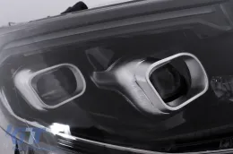 Phares Full LED pour Mercedes Classe V W447 2014-2023 Noir Remplacer l'halogène-image-6128117