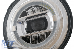 Phares Full LED pour Mercedes G W463 05-17 Chrome Facelift 2018 Look-image-6081239