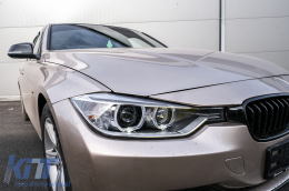 Phares LED DRL Angel Eyes pour BMW Série 3 F30 F31 2011-2015 Projecteur Feu-image-6078299