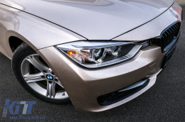 Phares LED DRL Angel Eyes pour BMW Série 3 F30 F31 2011-2015 Projecteur Feu-image-6078303