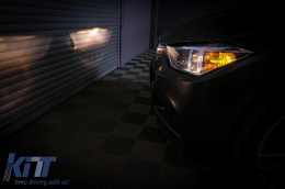 Phares LED DRL Angel Eyes pour BMW Série 3 F30 F31 2011-2015 Projecteur Feu-image-6088320