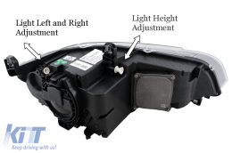 Phares LED DRL pour BMW X5 E70 2007-2014 Conversion de HID à LED-image-6106083