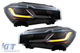 Phares LED DRL pour BMW X5 F15 2013-2018 Conversion de HID à LED-image-6106089