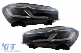Phares LED DRL pour BMW X5 F15 2013-2018 Conversion de HID à LED-image-6106092