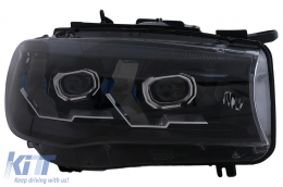 Phares LED DRL pour BMW X5 F15 2013-2018 Conversion au G05 Design Headlights-image-6112869