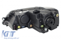 Phares LED DRL pour VW Jetta Mk6 VI 11-17 Bi-Xenon Design Dynamic Flowing-image-6020980