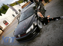 Phares LED DRL pour VW Jetta Mk6 VI 11-17 Bi-Xenon Design Dynamic Flowing-image-6027474
