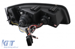 Phares LED DRL pour VW Transporter T5 03-08.09 Feux de jour chromés-image-6100834