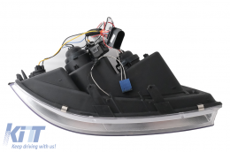 Phares LED DRL pour VW Transporter T5 03-08.09 Feux de jour chromés-image-6100835