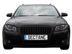 Phares LED DRL Xenon Look convient pour AUDI A4 B7 2004-2008 Noir-image-59223