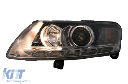 Phares LED Feux Jour pour Audi A6 4F C6 2008-2011 Facelift Design Xenon Headlights-image-6103551