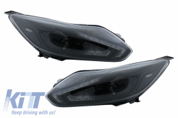 image-6-Phares LED Osram pour Ford Focus III Mk3 10-14 Xenon Upgrade OEM Halogène