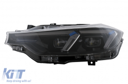 Phares LED pour BMW 3 F30 F31 11-05.15 Upgrade G20 2024 Design pour Halogène-image-6105693