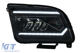 Phares LED pour Ford Mustang V Pre-Facelift 2005-2009 Feux Virage Dynamiques Headlights-image-6107198