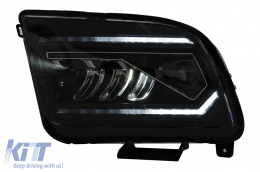 Phares LED pour Ford Mustang V Pre-Facelift 2005-2009 Feux Virage Dynamiques Headlights-image-6107201