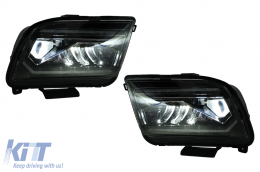 Phares LED pour Ford Mustang V Pre-Facelift 2005-2009 Feux Virage Dynamiques Headlights-image-6107206