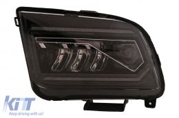 Phares LED pour Ford Mustang V Pre-Facelift 2005-2009 Feux Virage Dynamiques Headlights-image-6107208
